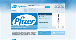 Desktop Screenshot of pfizerinjectables.ca